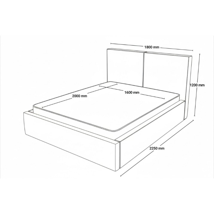 Кровать Mobilier Neo Rinaldi 15