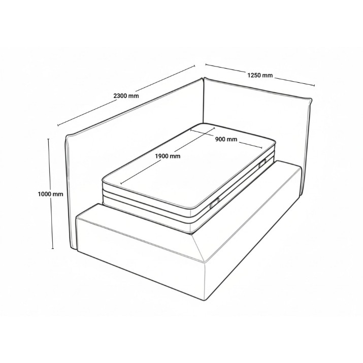 Pat Mobilier Taisia 900x1900cm