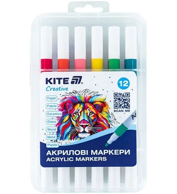 Markere Kite Creative 12pcs (K-1156)