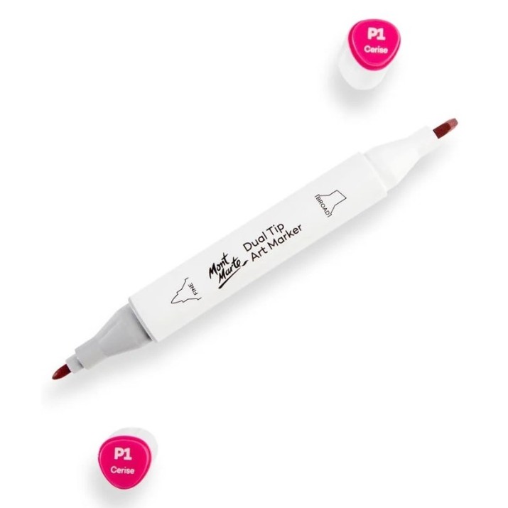 Маркер Mont Marte Dual Tip Cerise P1 (MGRD0012)