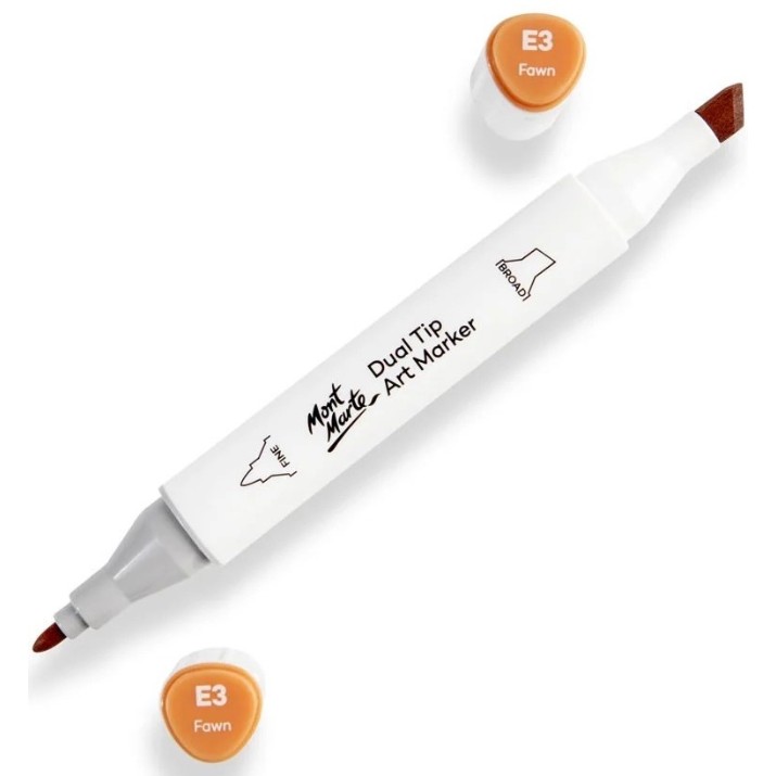 Marker Mont Marte Dual Tip Fawn E3 (MGRD0048)