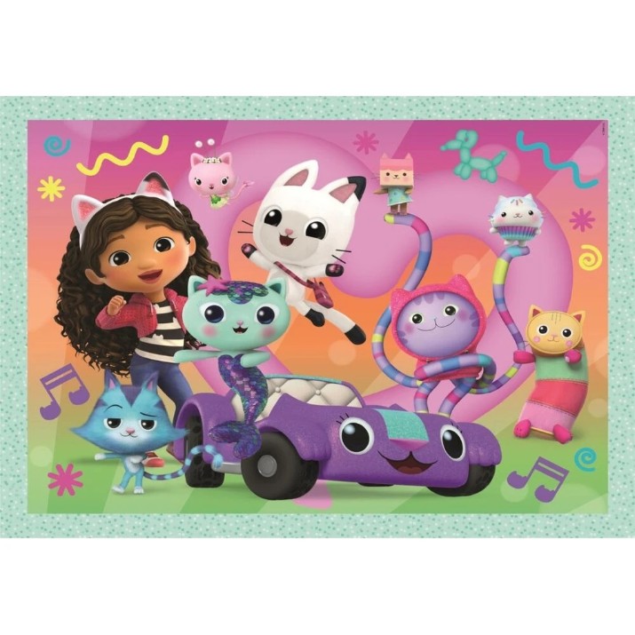 Puzzle Clementoni 4in1 Cabby's Dollhouse 2026 (21752)