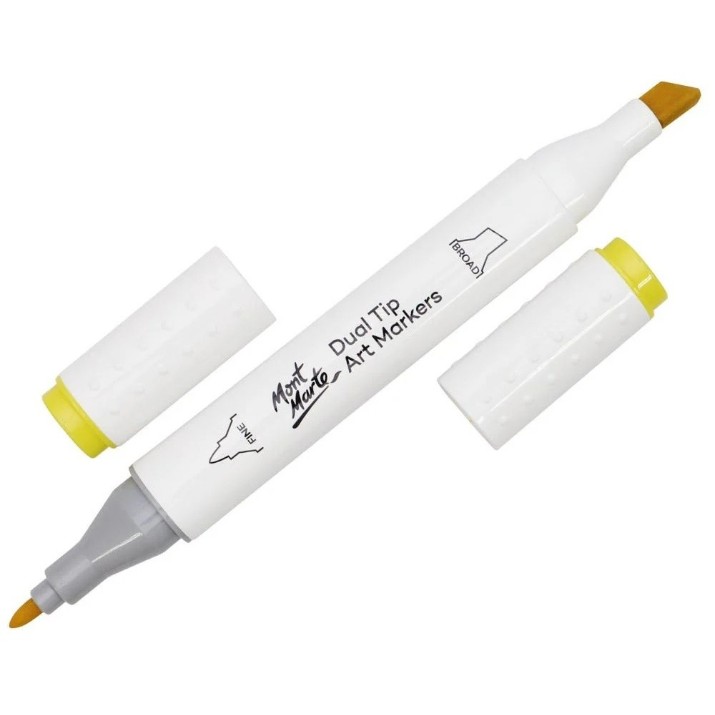 Маркер Mont Marte Dual Tip Yellow Y2 (MGRD0003)