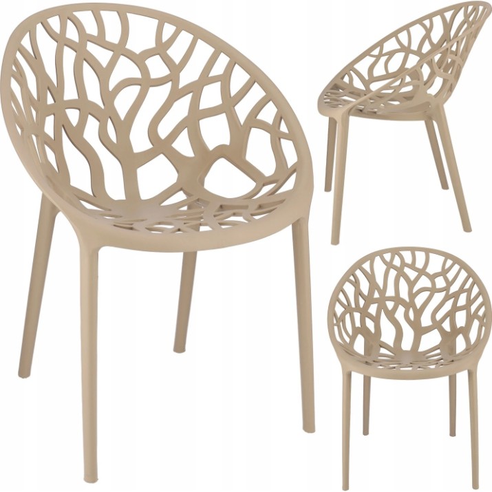 Scaun Jumi ALBERO Beige
