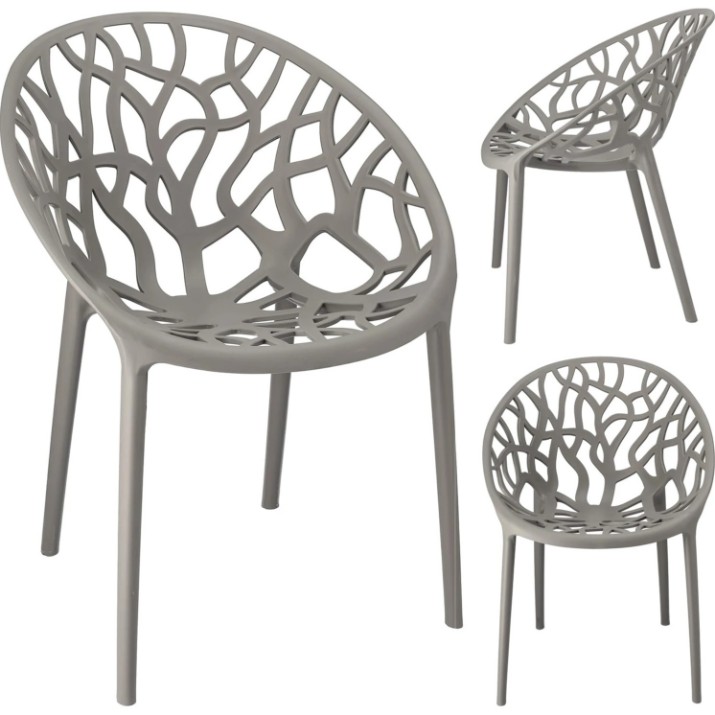Scaun Jumi ALBERO Grey
