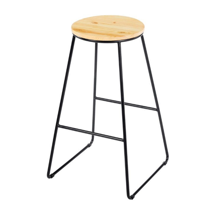 Scaun de bar Jumi Oak Artisan/Black