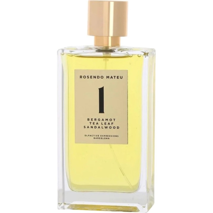 Парфюм-унисекс Rosendo Mateu №1 Bergamot Tea Leaf Sandalwood EDP 100ml