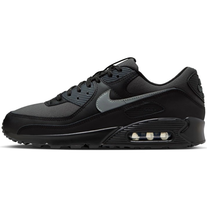 Кроссовки мужские Nike Air Max 90 Black/Reflect Silver/Anthracite, s.42