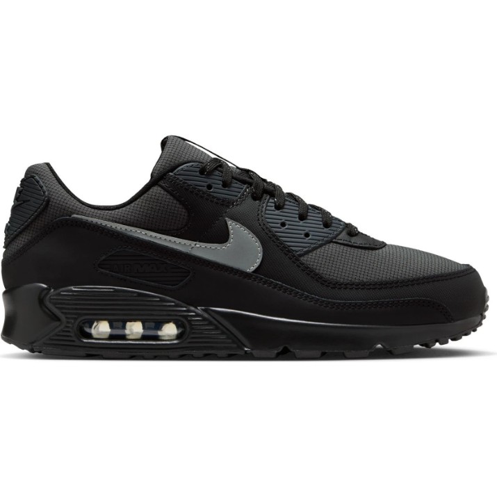 Кроссовки мужские Nike Air Max 90 Black/Reflect Silver/Anthracite, s.45