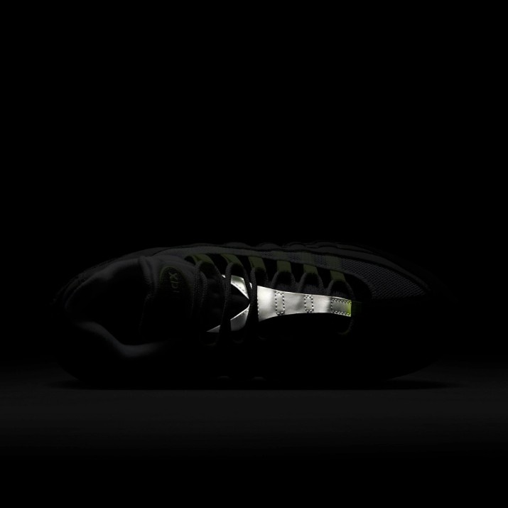 Кроссовки мужские Nike Air Max 95 Big Bubble OG Black/Cool Grey/Neon Yellow, s.41