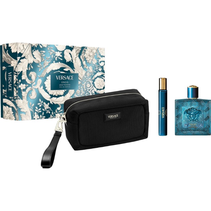 Set de parfumuri pentru el Versace Eros EDP 100ml + EDP 10ml + Bag