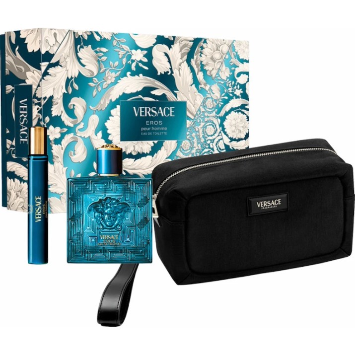 Set de parfumuri pentru el Versace Eros EDT 100ml + EDT 10ml + Bag
