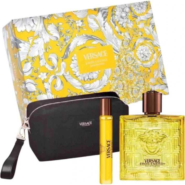Set de parfumuri pentru el Versace Eros Energy EDP 100ml + EDP10ml + Bag