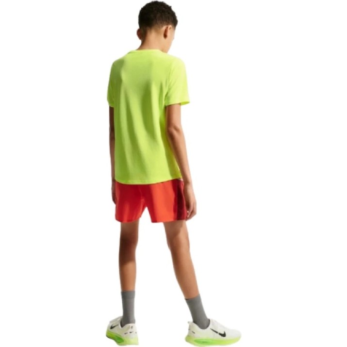 Детская футболка Nike Miler Volt Ice/White/Heather, s.L
