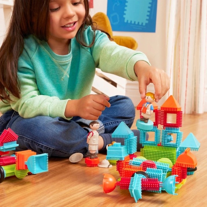 Set de construcție Battat Bristle Blocks (BT3073Z)