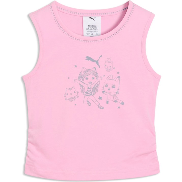 Детская майка Puma X Gabbys Dollh Pink Shimmer, s.104 (63493275)