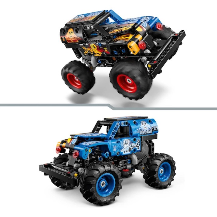 Set de construcție Lego Tehnic: Monster Jam Grave Digger (42219)