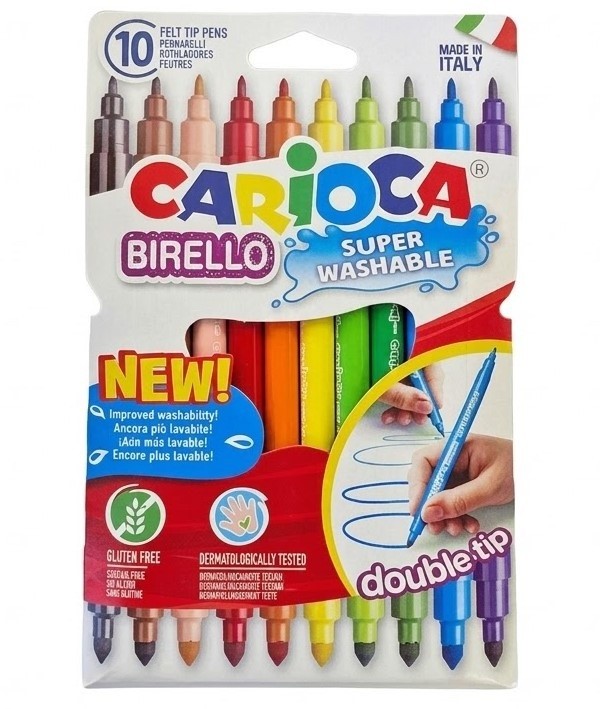 Набор фломастеров Carioca Birello 10pcs (56848)