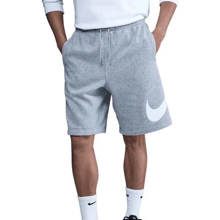 Pantaloni scurți pentru bărbați Nike Night Club Dark Grey Heather/Light Smoke Grey/White, s.S