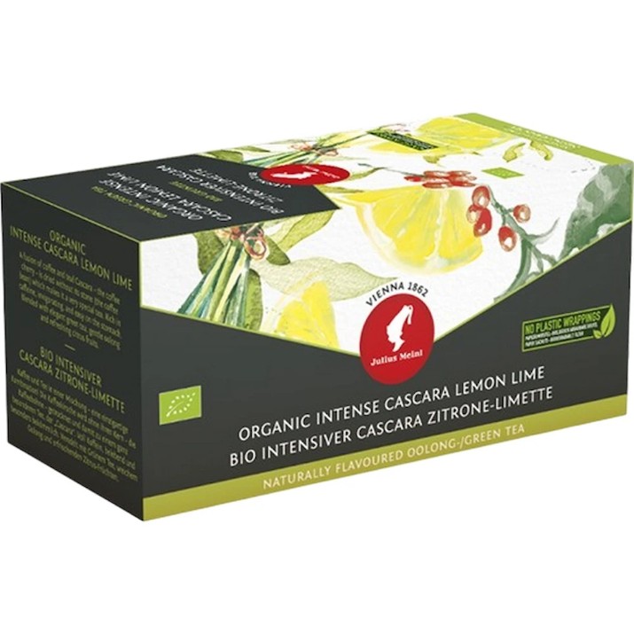Чай Julius Meinl Cascara lemon lime 20pcs 