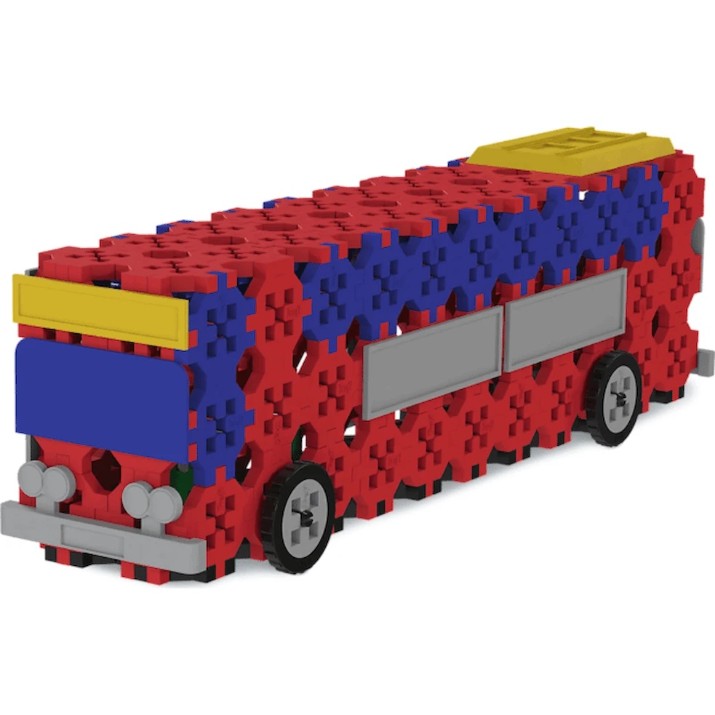 Set de construcție Trefl Connect Building Bricks Bus (61973)