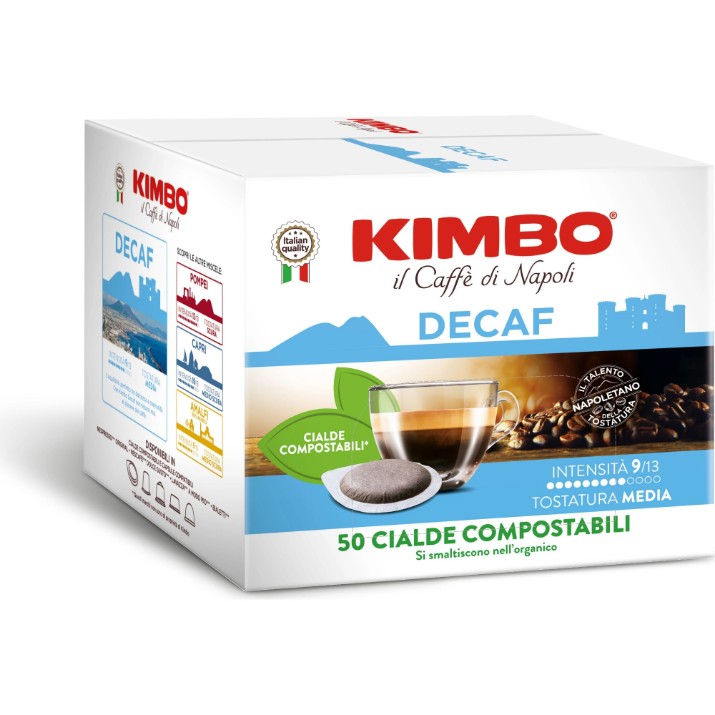 Capsule pentru aparatele de cafea Kimbo Decaf 50pcs (8002200143473)