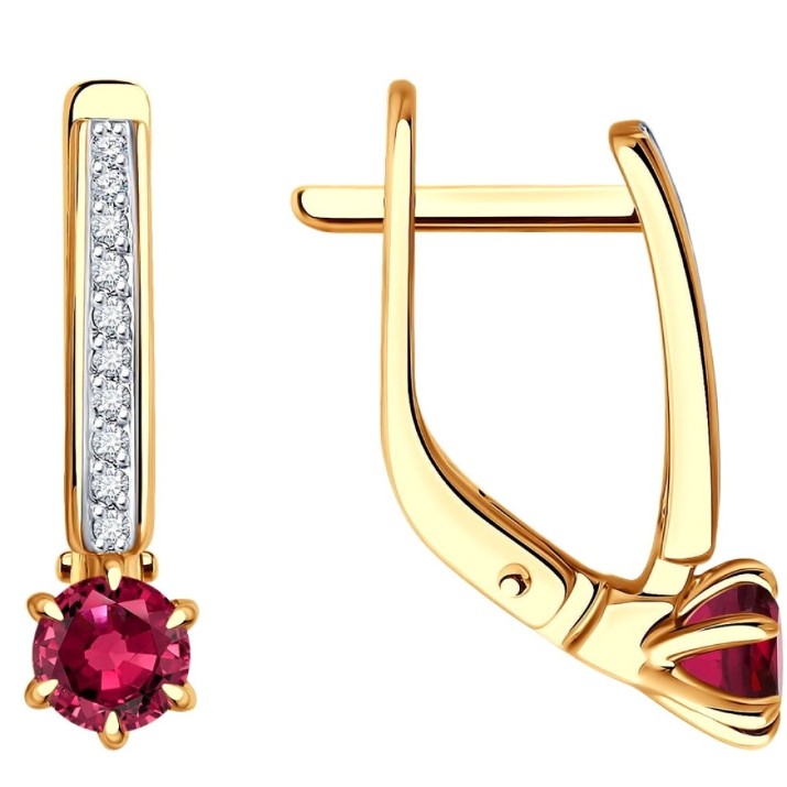 Cercei SOLOVOV JEWELRY 51-220-02413-2 2,23gr