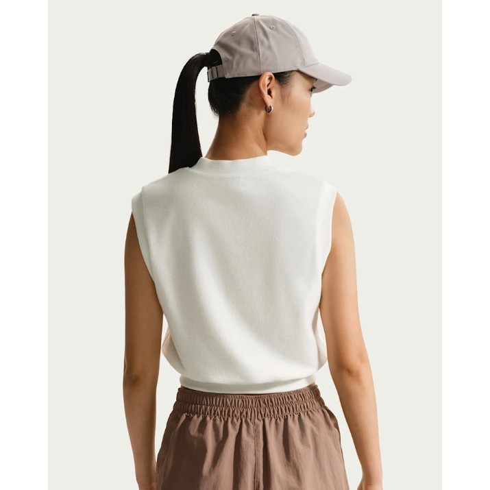 Женская майка Nike Sportswear Chill Terry Sail, s.M
