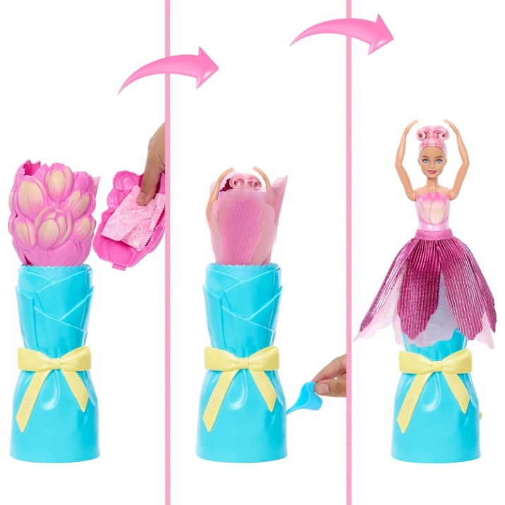 Păpușa Barbie Petal Pop (JMF57)