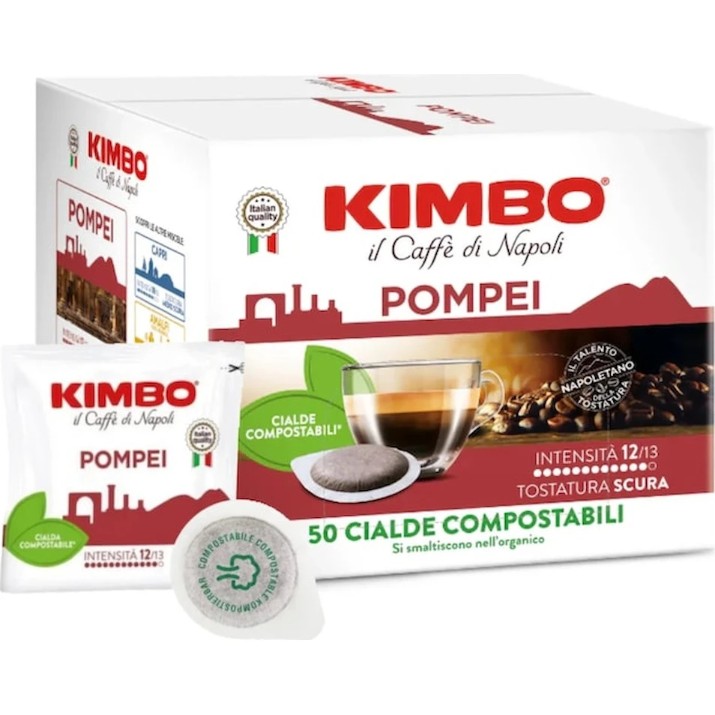 Капсулы для кофемашин Kimbo Pompei 50pcs (8002200143466)