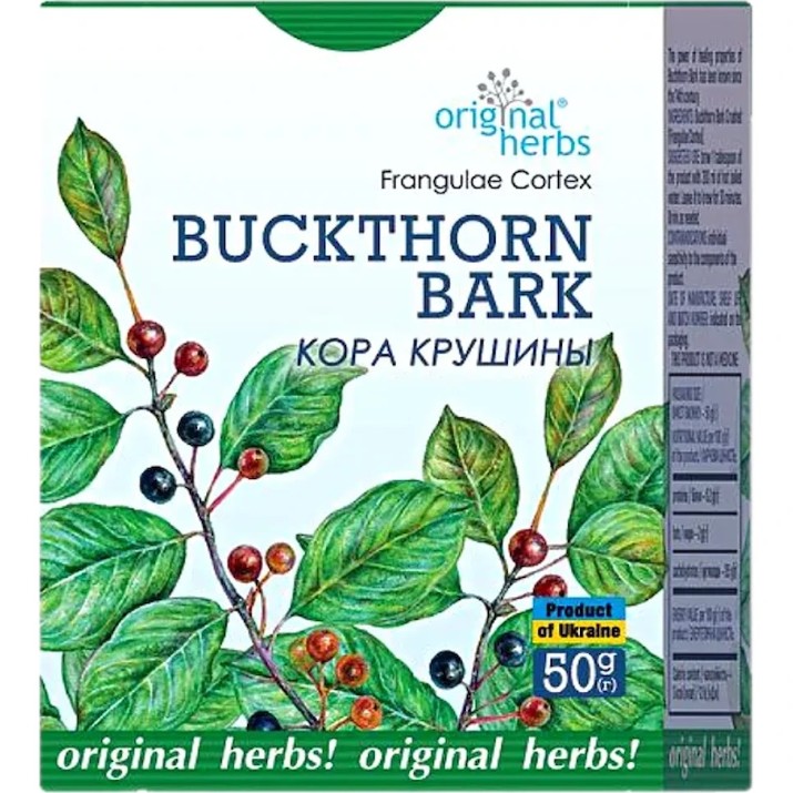 Чай Original Herbs Кора Крушины 50г