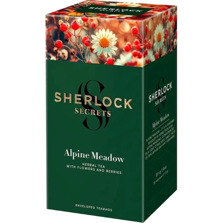 Чай Sherlock Secrets Alpine Meadow 22x1,5g