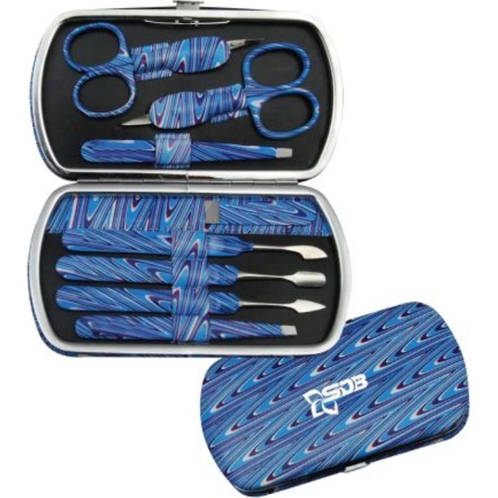 Set pentru manichiura SDB Blue 7pcs (2111) 
