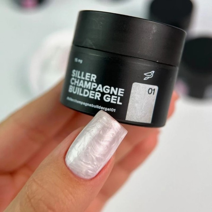 Gel de construcție Siller Champagne Builder Gel 01 15ml