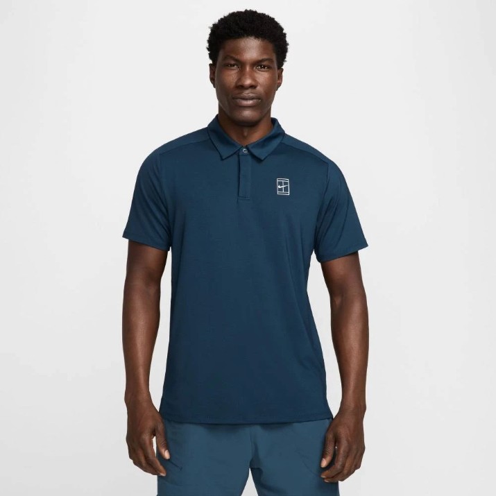 Polo Nike Court Advantage Armory Navy/White, s.S