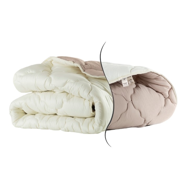 Одеяло MobiCasa WOOLLY 140x210cm Brown/Milk PLP22.29/25.1421.ID