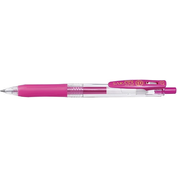 Гелевая ручка Zebra Sarasa Clip 0.7mm Magenta (56053)