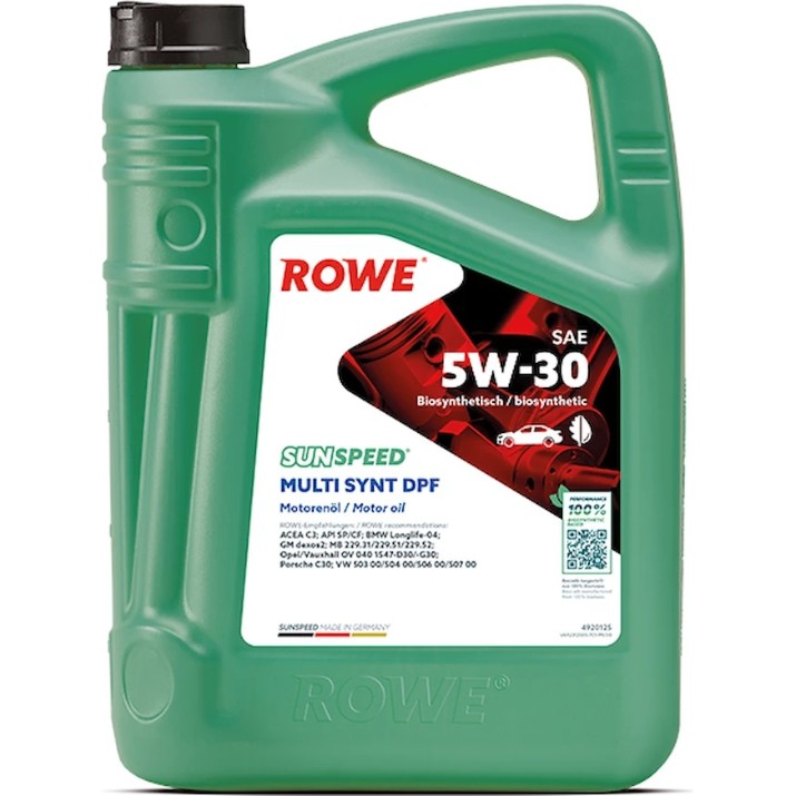 Ulei de motor Rowe Sunspeed Multi Synt DPF 5W-30 5L