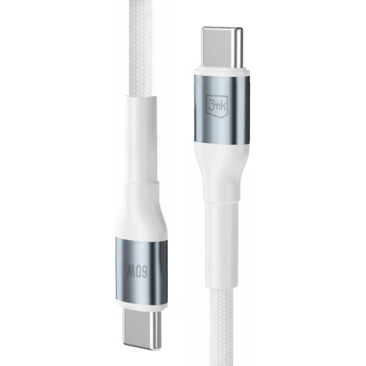 Cablu USB 3mk N-Series Type-C to Type-C 1m White