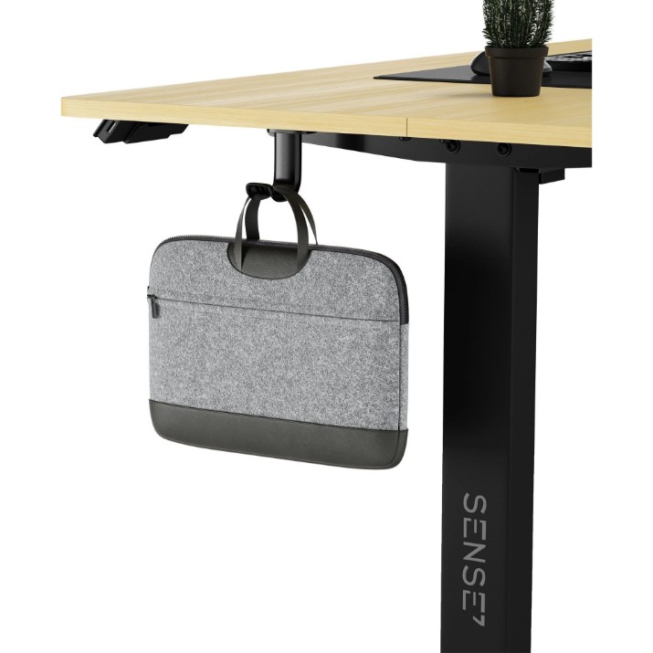 Marfa depreciata! Masa de birou Sense7 Nojo 140x70 Black Pine