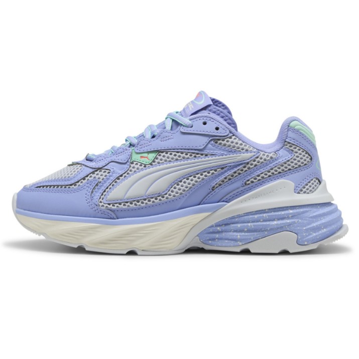 Adidași pentru copii Puma Fade Nitro LS Intense Lavender/Silver Mist, s.37