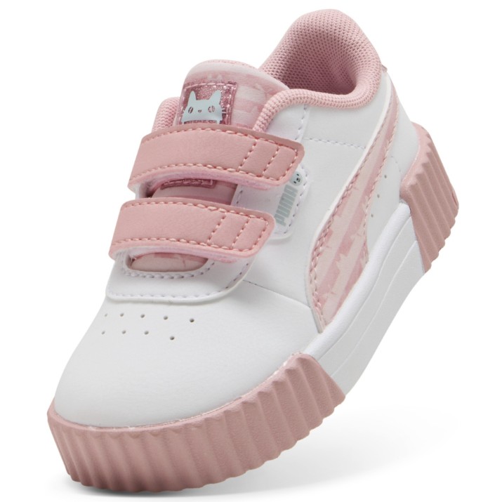 Ghete pentru copii Puma x Gabby's Dollhouse Carina 3.0 Puma White/Wild Pink, s.24