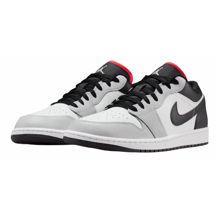 Ghete pentru copii Nike Air Jordan 1 Low Black/Summit White/Infrared 23, s.36