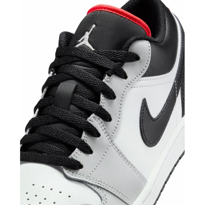 Ghete pentru copii Nike Air Jordan 1 Low Black/Summit White/Infrared 23, s.36.5