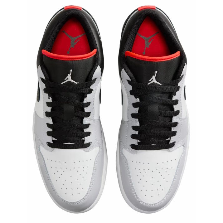 Кеды детские Nike Air Jordan 1 Low Black/Summit White/Infrared 23, s.38