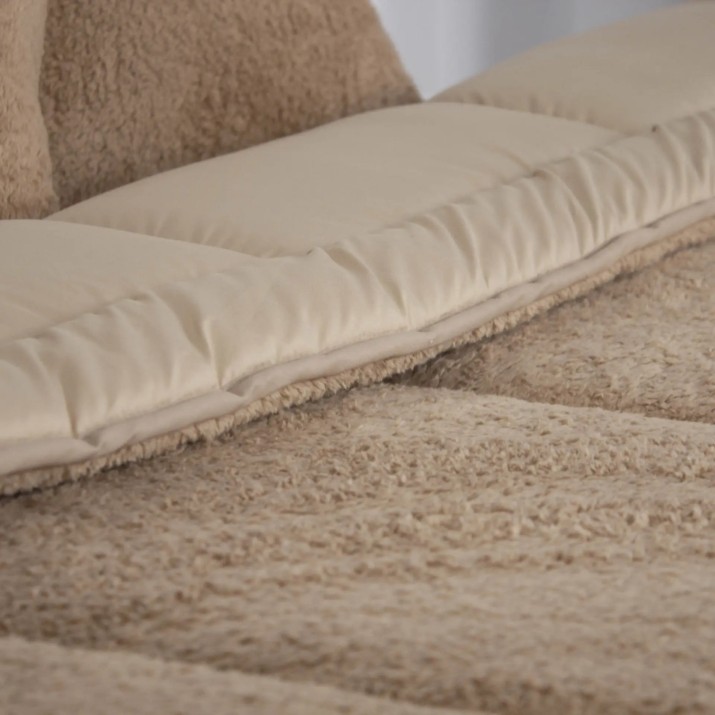 Одеяло Relaxe Home Teddy 150x210cm Golden Beige (024549)