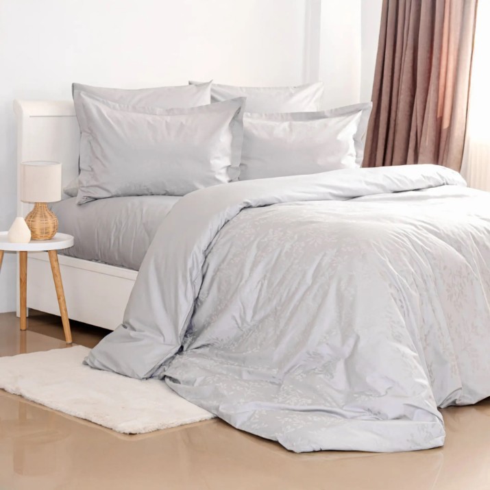 Постельное бельё Relaxe Home TEP Grace Jacquard Light Grey  (023305)