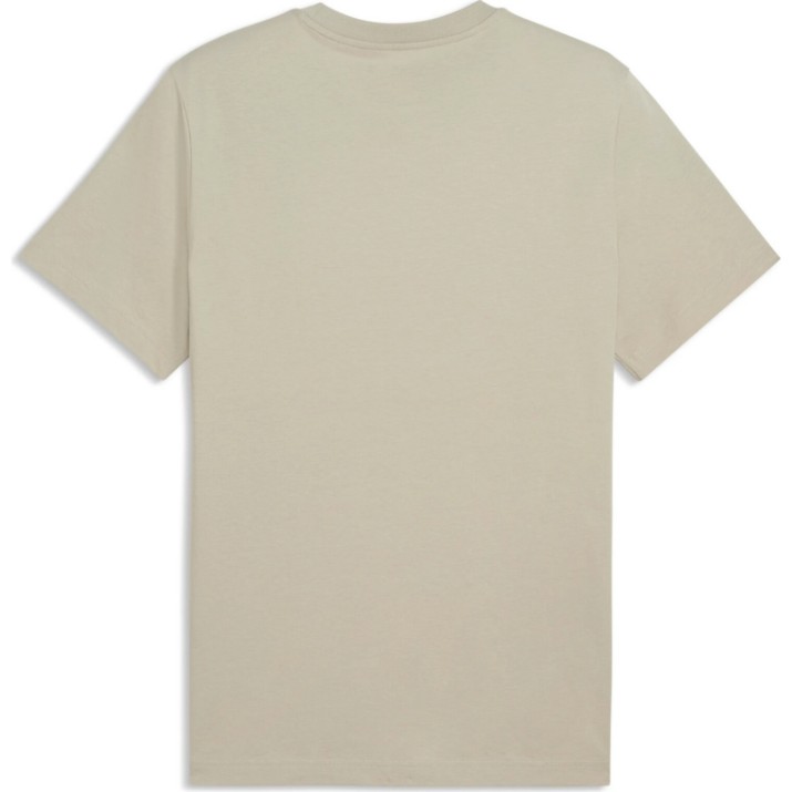 Детская футболка Puma Ess Logo Lab Summer Pebble Gray, s.M
