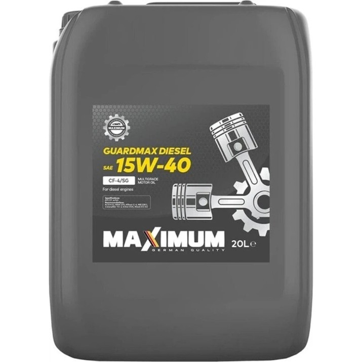 Моторное масло Maximum Guardmax Diesel 15W-40 CF-4/SG 20L