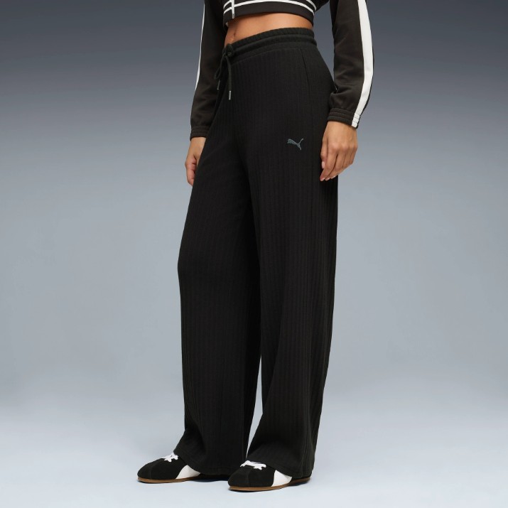 Pantaloni spotivi de dame Puma Her Comfort High-Wai Puma Black, s.XS